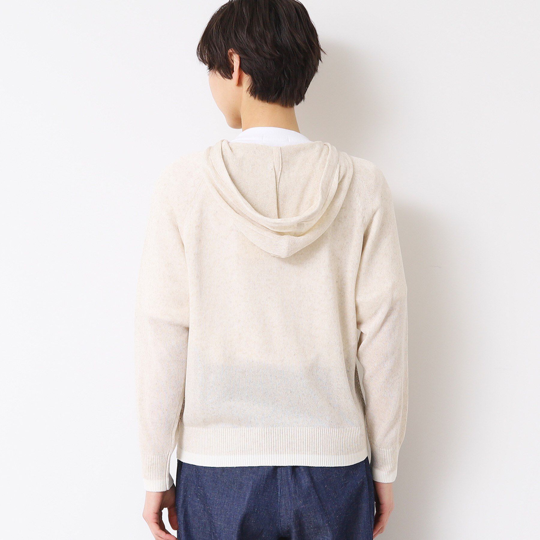 Dessin「【洗える】フーデッドカーディガン（S～L）」|カーディガン|