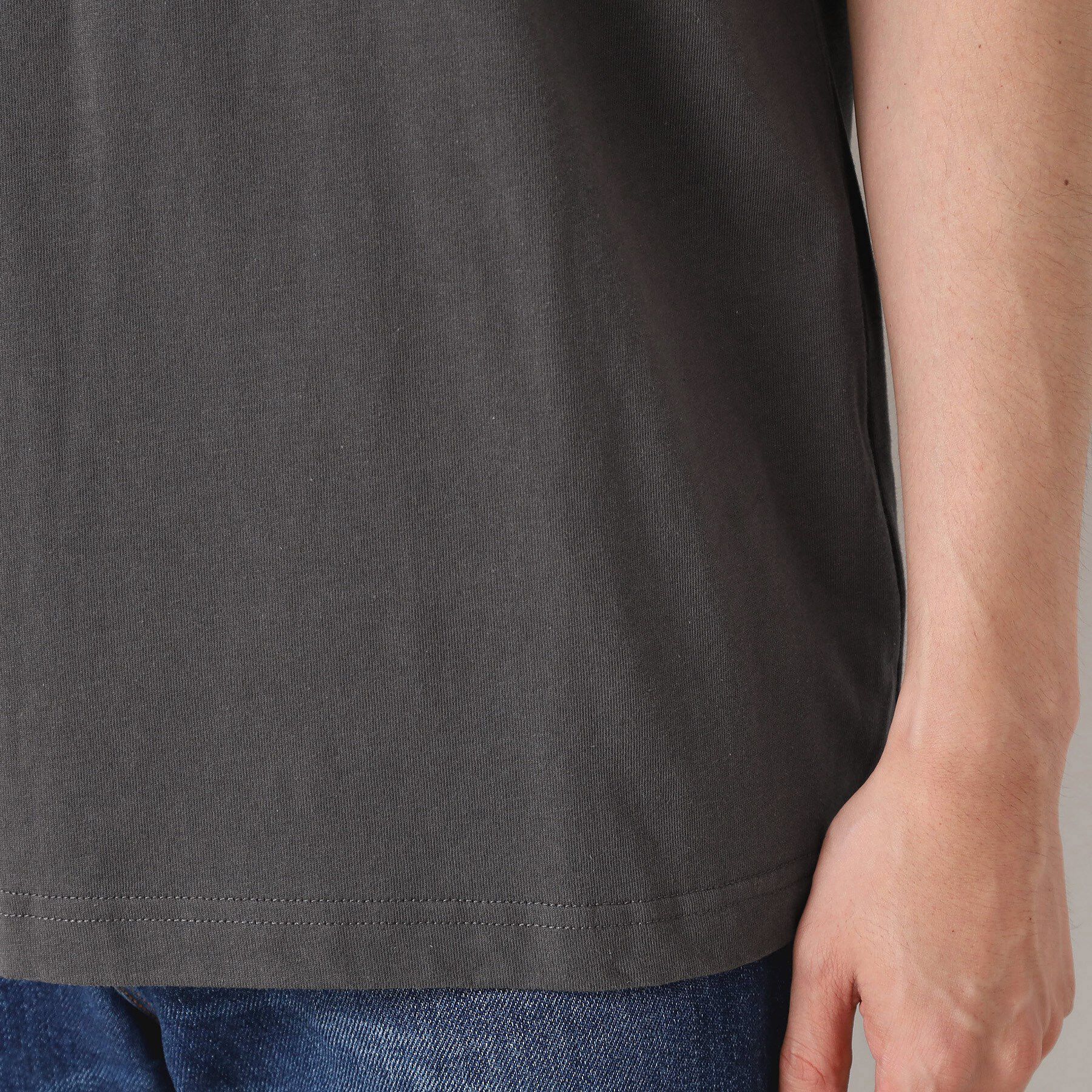 Dessin「【洗える】オーガニックコットン ロゴプリントTシャツ」|Tシャツ・カットソー|