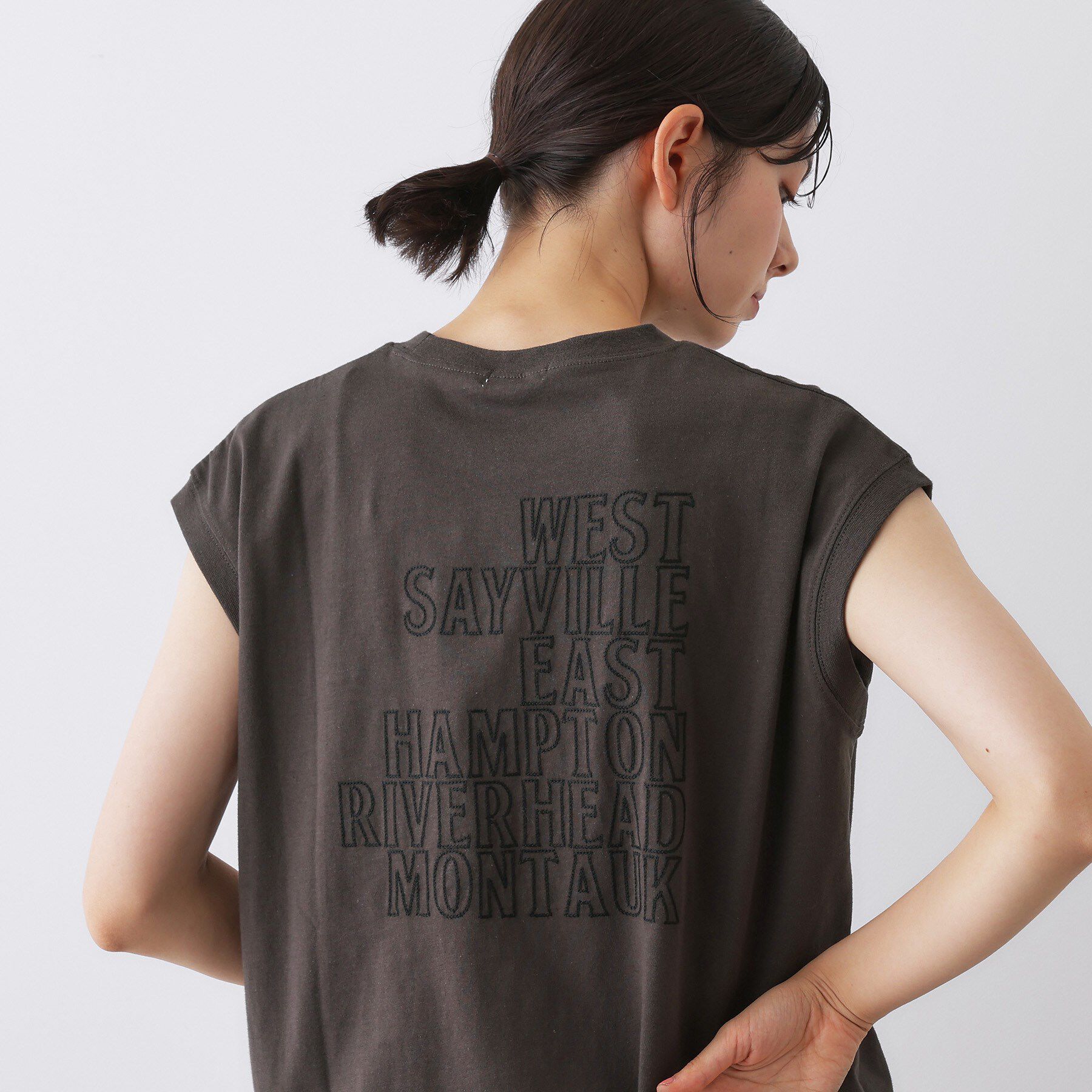 Dessin「【洗える】オーガニックコットンフレンチスリーブ」|Tシャツ・カットソー|