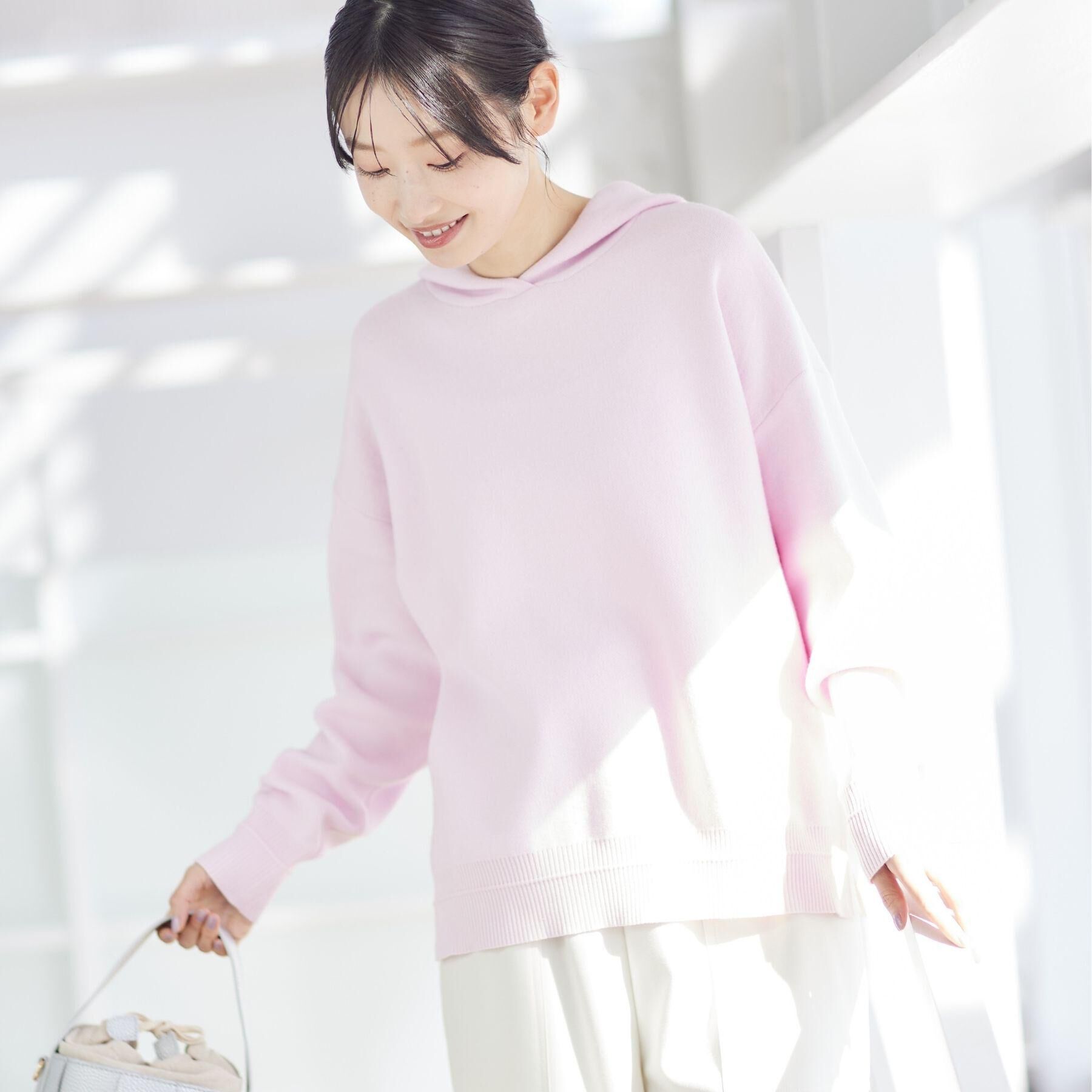 Dessin「【洗える／体型カバー】ちょうどいいニットパーカ」|ニット・セーター|