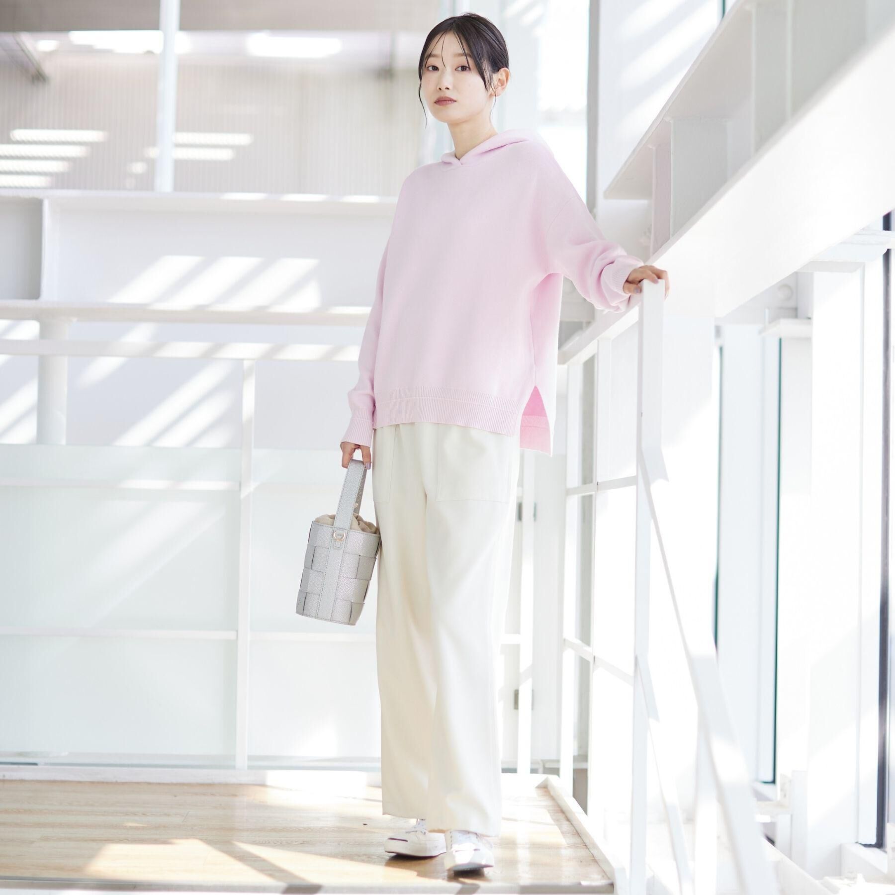 Dessin「【洗える／体型カバー】ちょうどいいニットパーカ」|ニット・セーター|