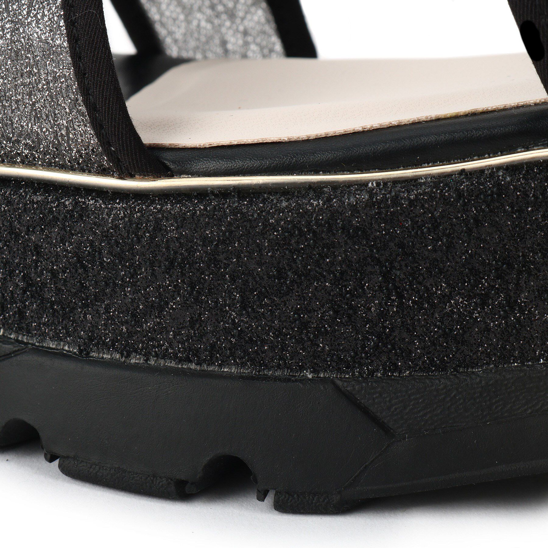 ESPERANZA「厚底ラメスポサン」|サンダル|