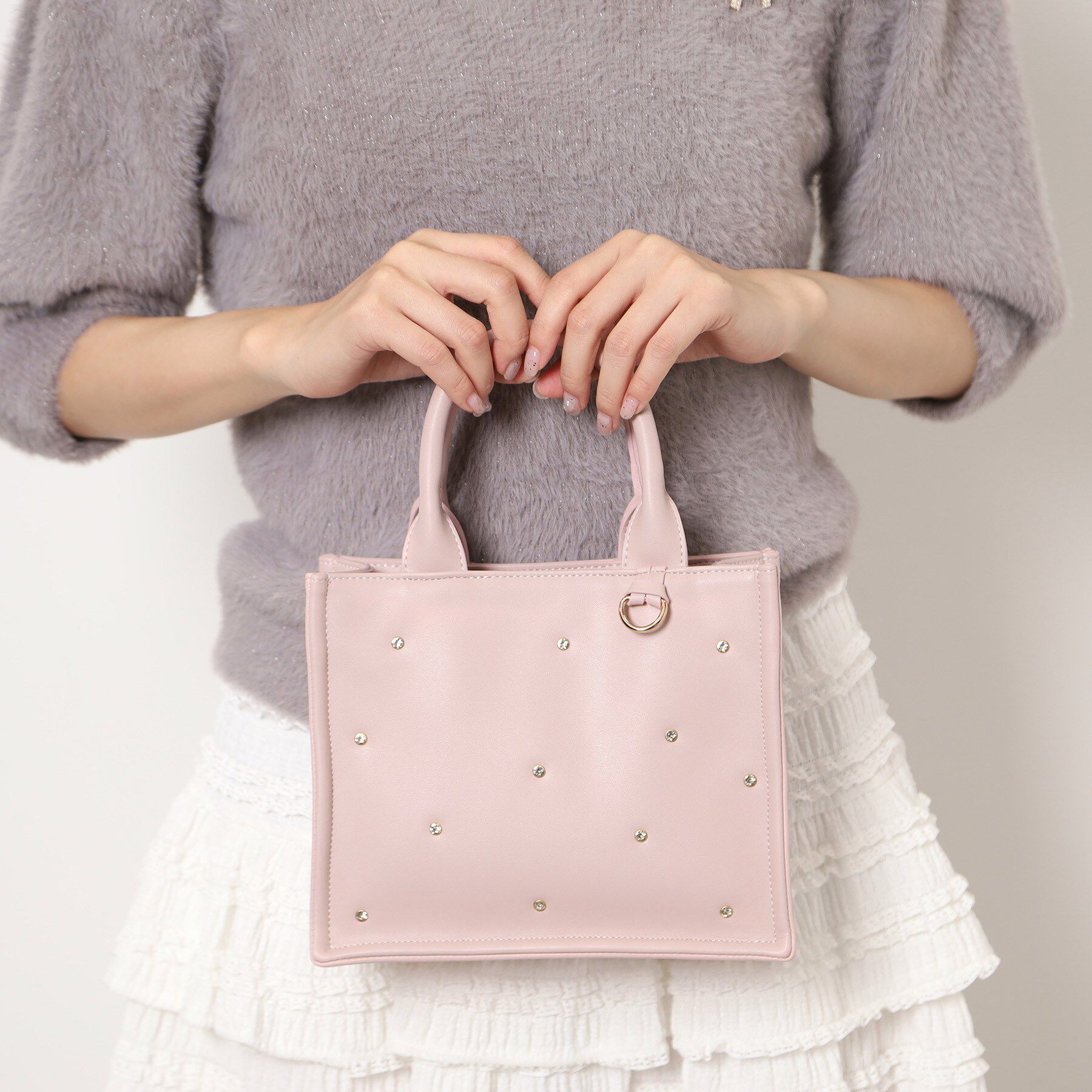 ESPERANZA「2WAYキラキラハンドバッグ」|ハンドバッグ|