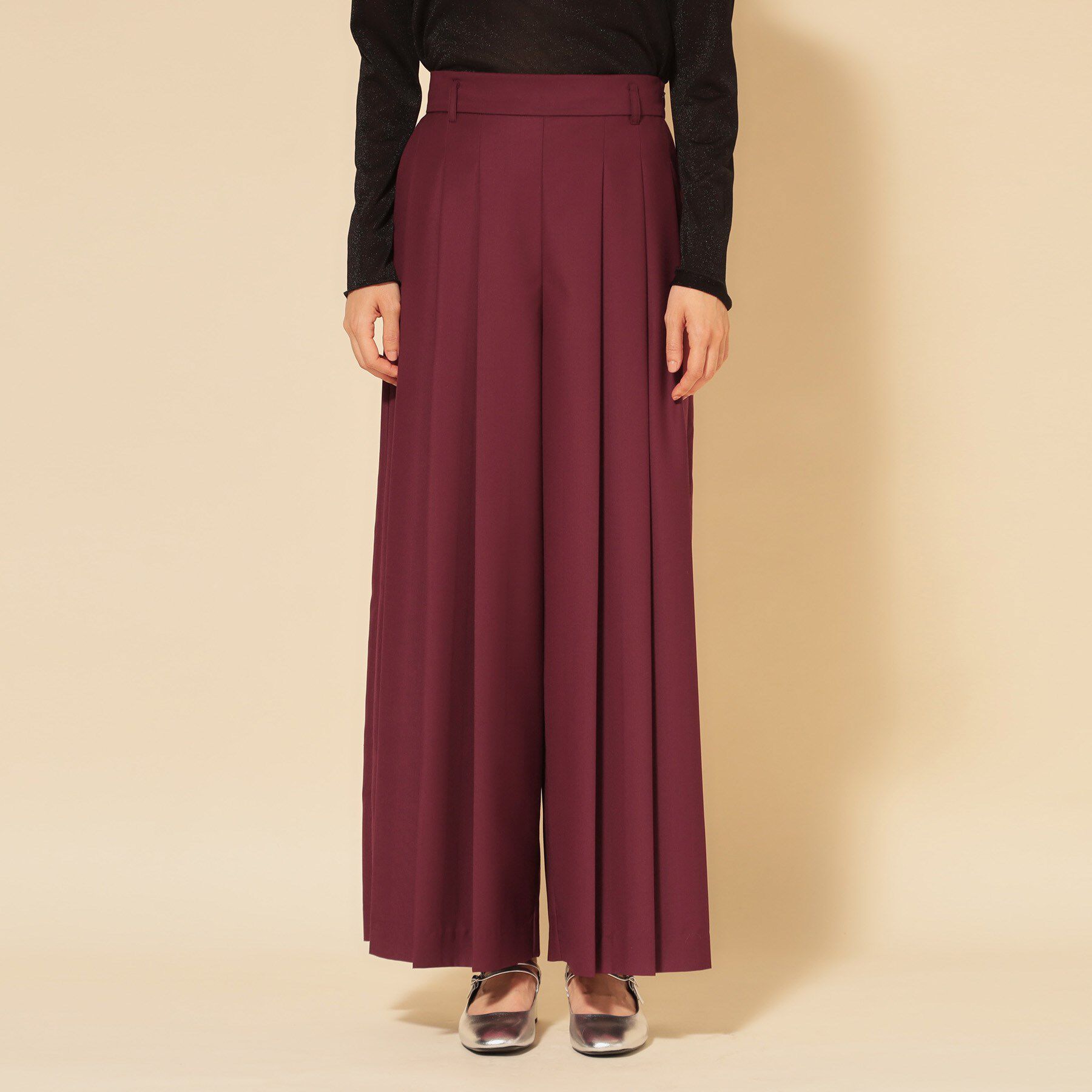 SunaUna「【COLLECTION LINE】プリーツパンツ」|その他|