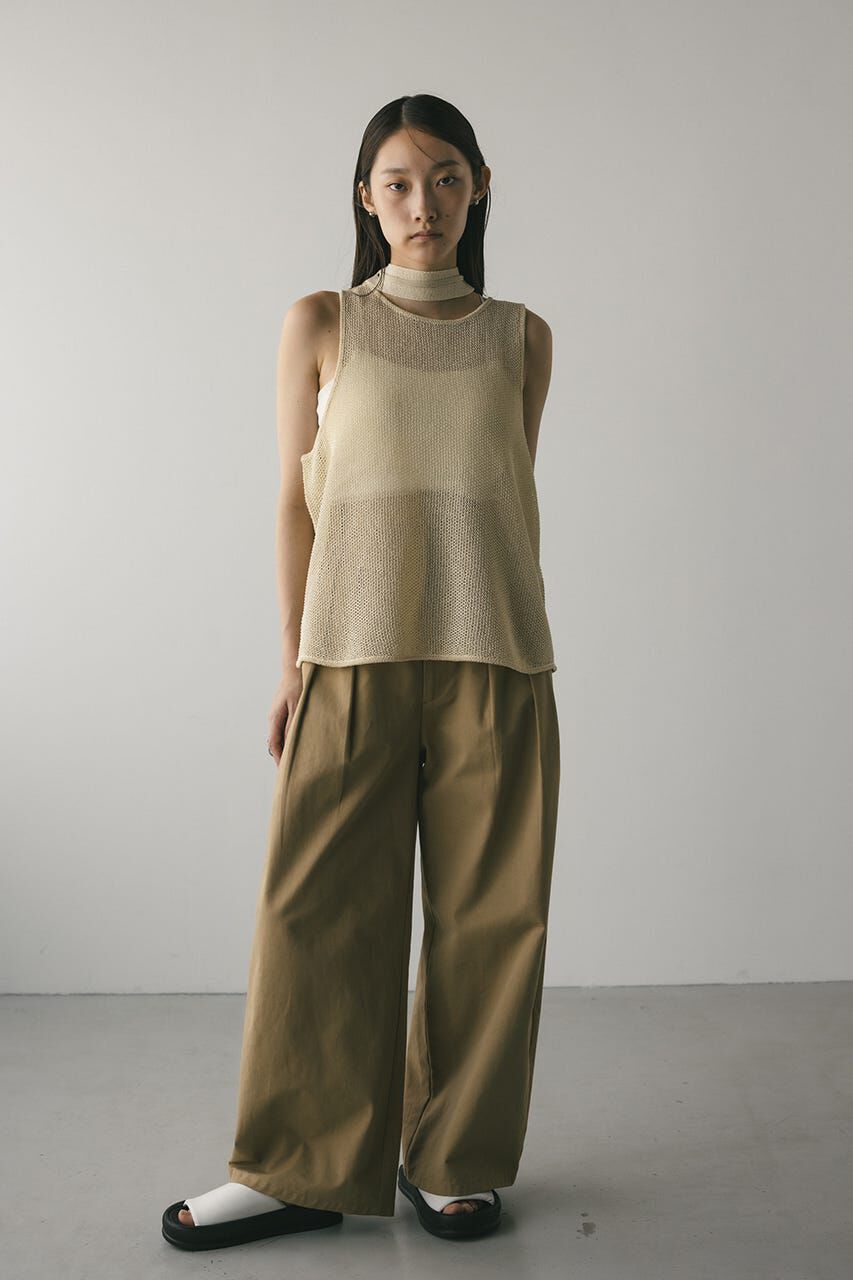 STYLEMIXER「チョーカーニットタンク」|タンクトップ|