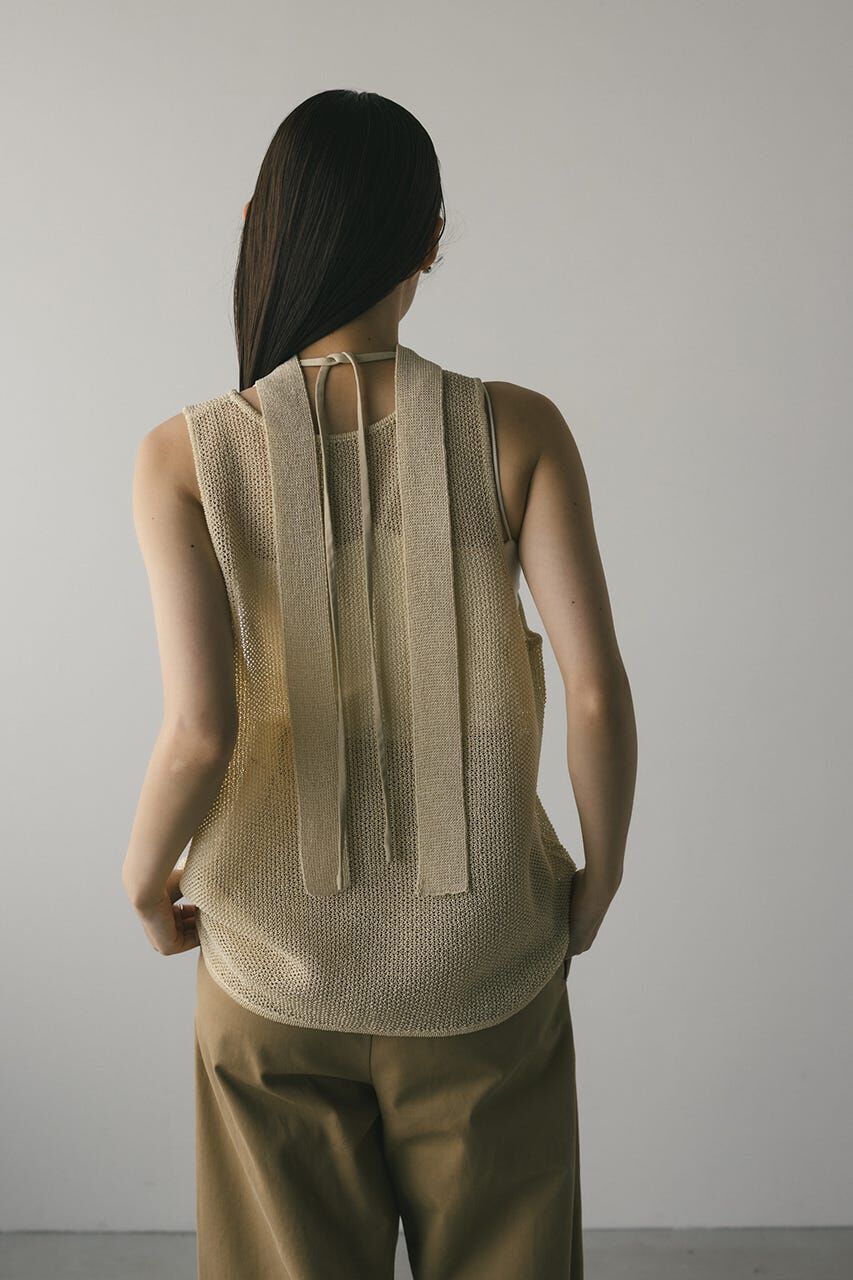 STYLEMIXER「チョーカーニットタンク」|タンクトップ|