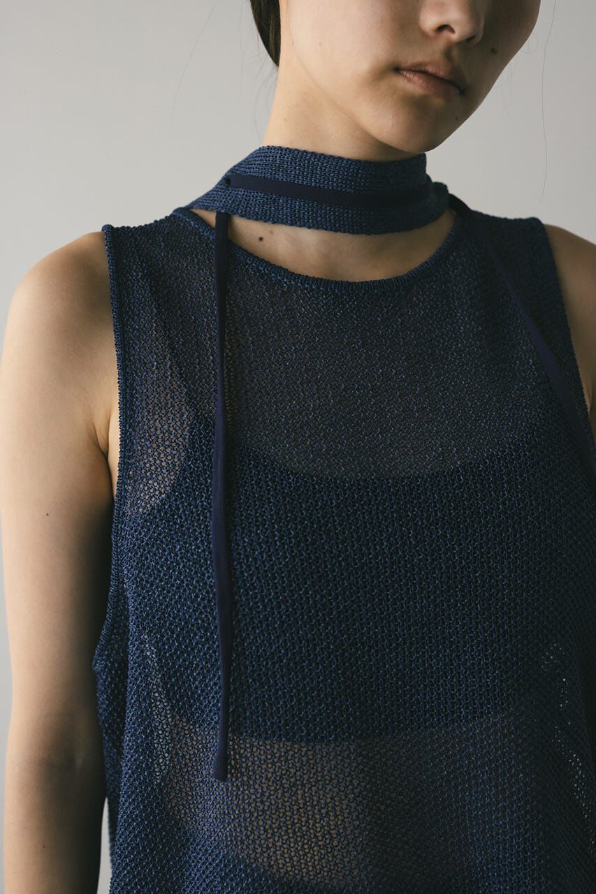 STYLEMIXER「チョーカーニットタンク」|タンクトップ|