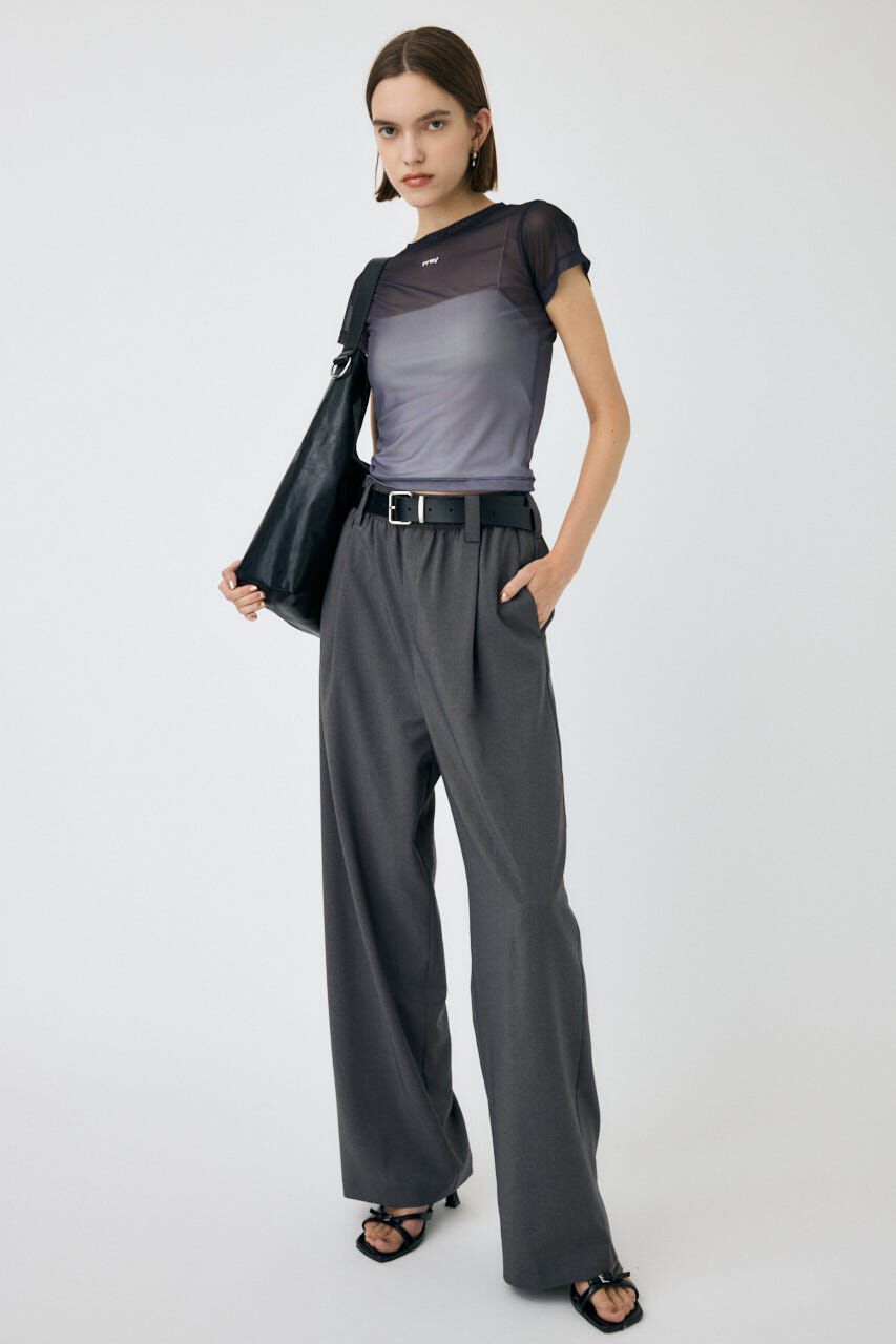 MOUSSY「GRADATION シアー TEE」|Tシャツ・カットソー|