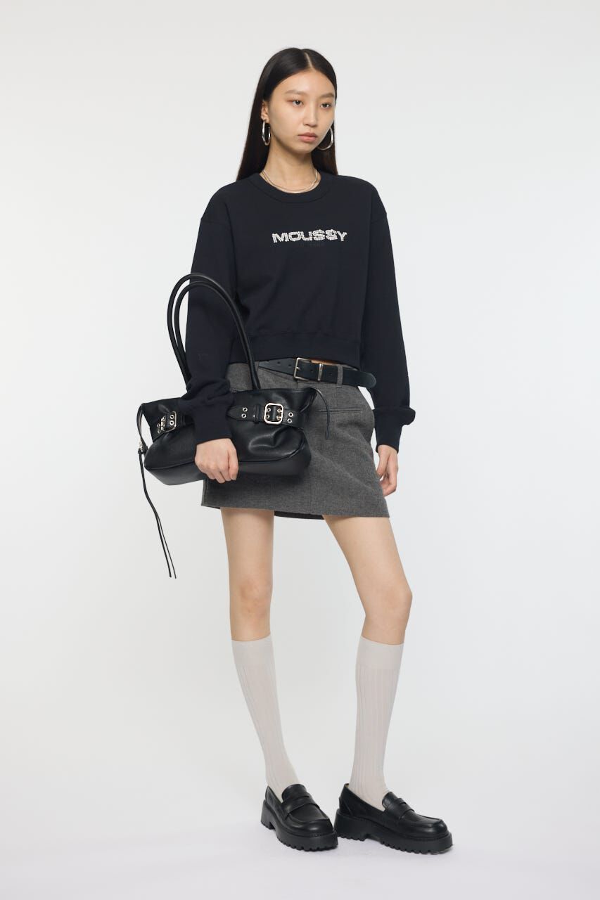 MOUSSY「LITTLE POPS LOGO プルオーバー」|パーカー|