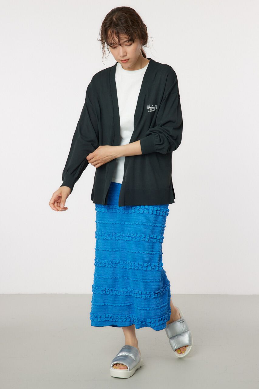 RODEO CROWNS「RCS LOGOニットトッパー」|カーディガン|