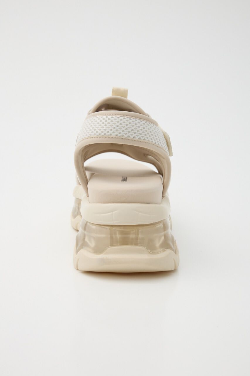 RODEO CROWNS「クリアソール ボリュームサンダル」|サンダル|