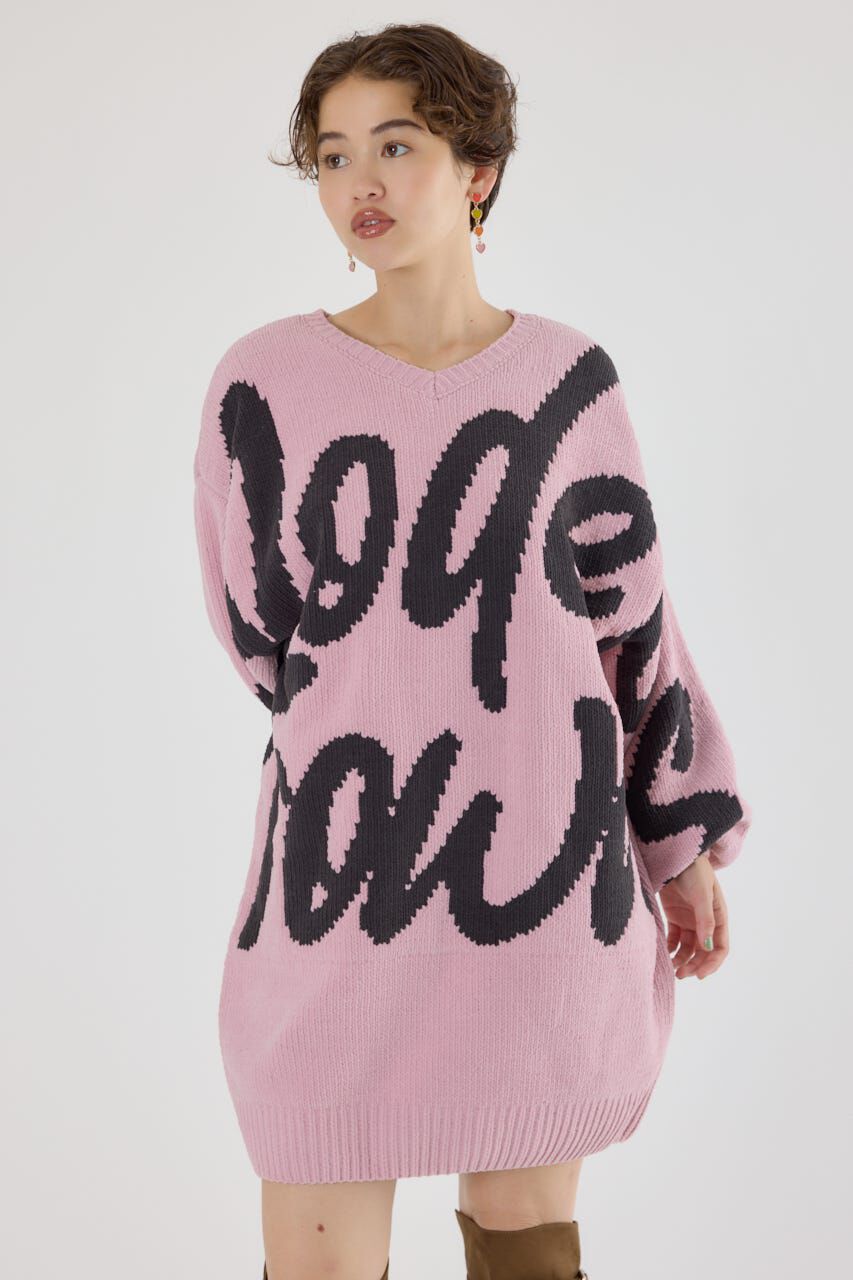 RODEO CROWNS「ロゴ2WAYモールニットワンピース」|ワンピース|