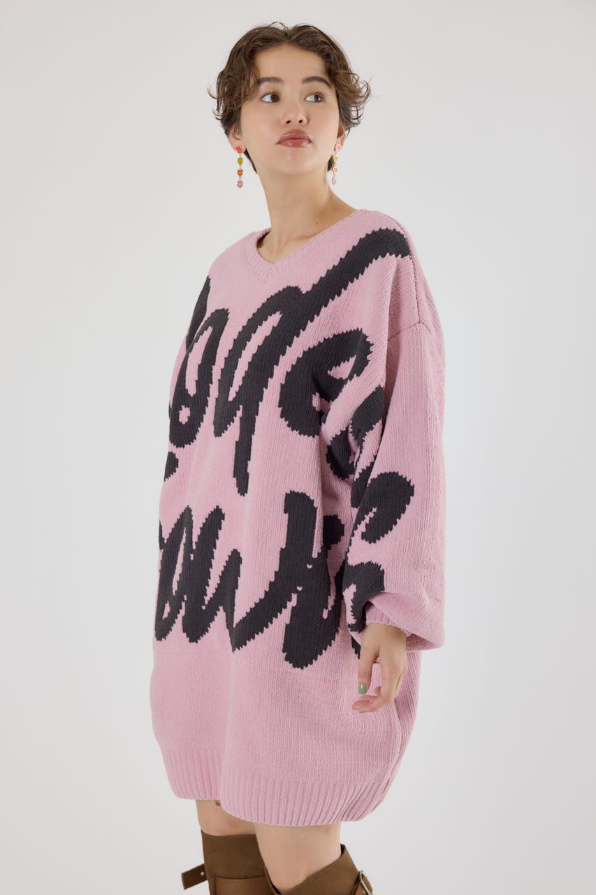 RODEO CROWNS「ロゴ2WAYモールニットワンピース」|ワンピース|