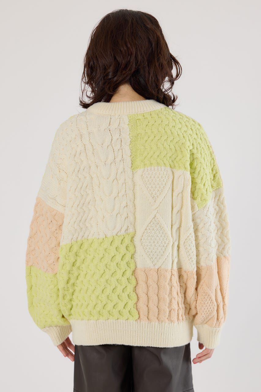 RODEO CROWNS「カスタムケーブルニット」|ニット・セーター|