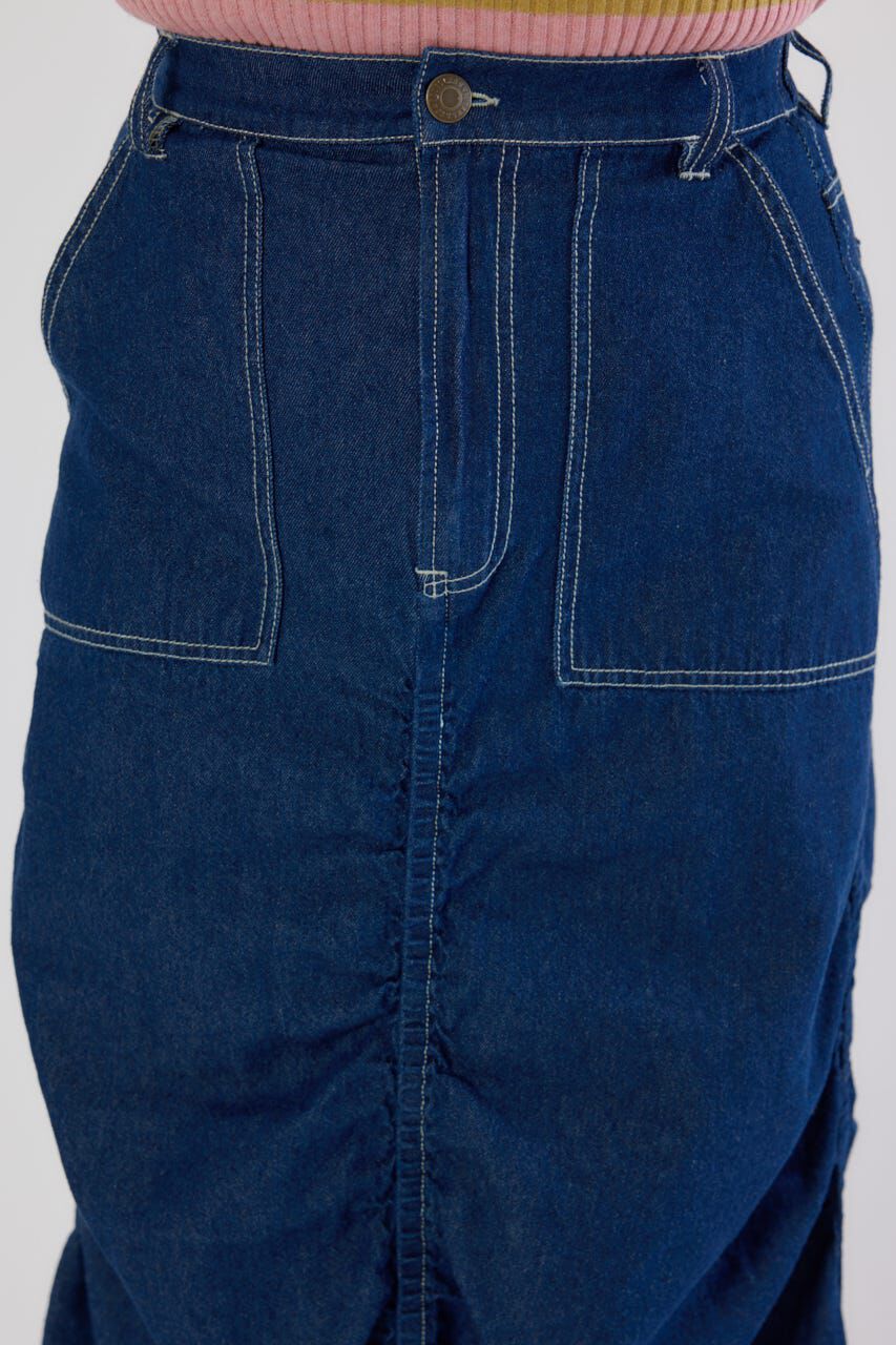 RODEO CROWNS「シャーリングマキシスカート」|スカート|