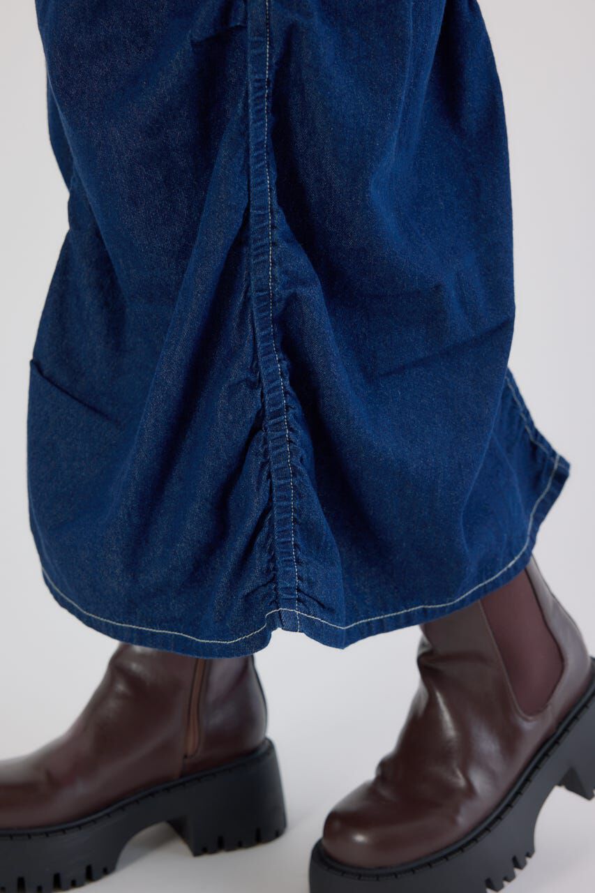 RODEO CROWNS「シャーリングマキシスカート」|スカート|