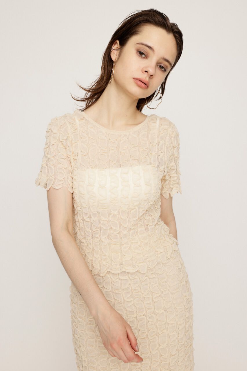 SLY「SHEER 2WAY トップス」|ニット・セーター|