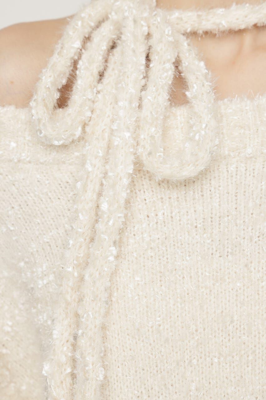 SLY「2WAY SHOULDER KNIT トップス」|ニット・セーター|