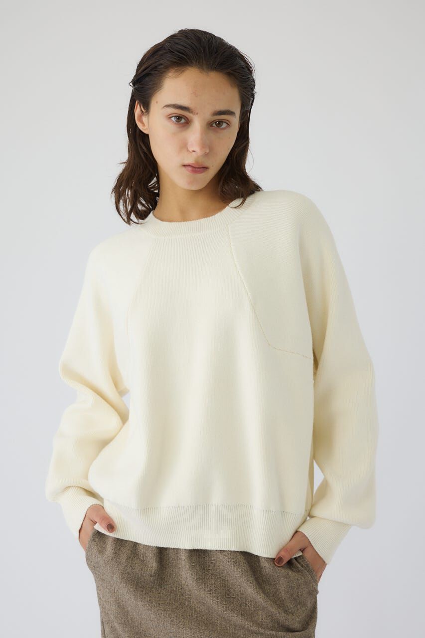 RIM.ARK 「Elastic touch basic knit」|ニット・セーター|
