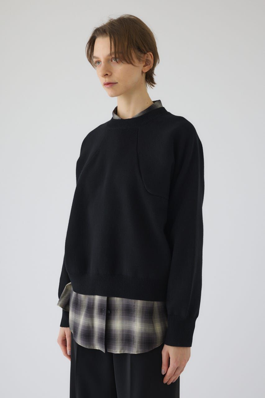 RIM.ARK 「Elastic touch basic knit」|ニット・セーター|