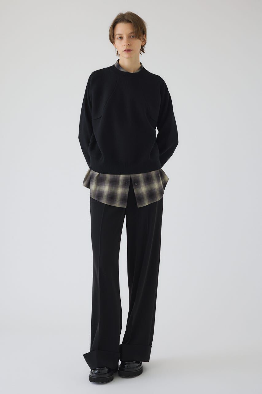 RIM.ARK 「Elastic touch basic knit」|ニット・セーター|