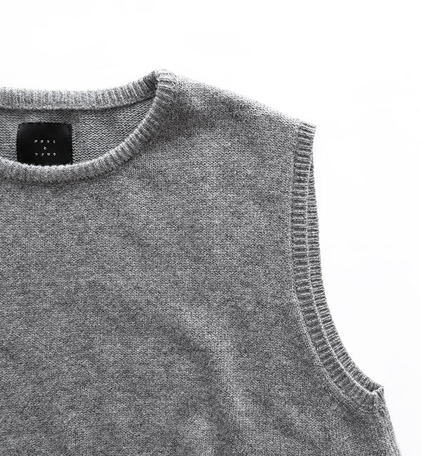 オオカミとフクロウ「オオカミと夜のリスと星のマルシェ」|ニット・セーター|