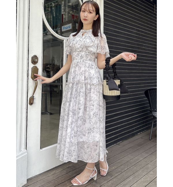 dazzlin「【復刻】Watercolorflowerワンピース」|ワンピース|