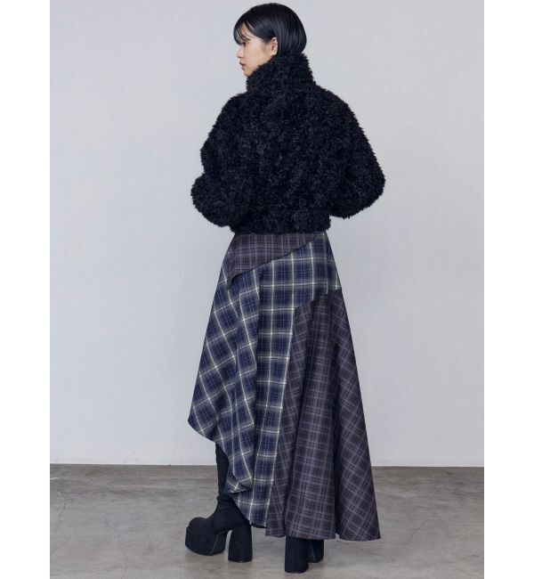 EMODA「シングルミニボアブルゾン」|ブルゾン・スタジャン|