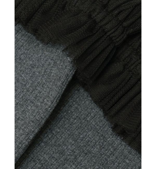 MURUA「チュールフリルレイヤードタンクトップ」|タンクトップ|