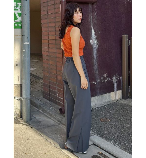 MURUA「サイドタックワイドパンツ【セットアップ着用可】」|その他|