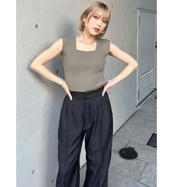 MURUA「サイドタックワイドパンツ【セットアップ着用可】」|その他|