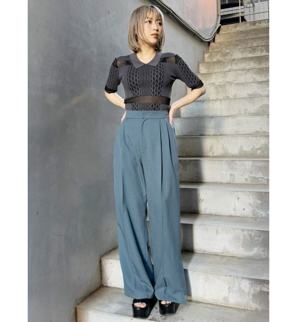 MURUA「サイドタックワイドパンツ【セットアップ着用可】」|その他|