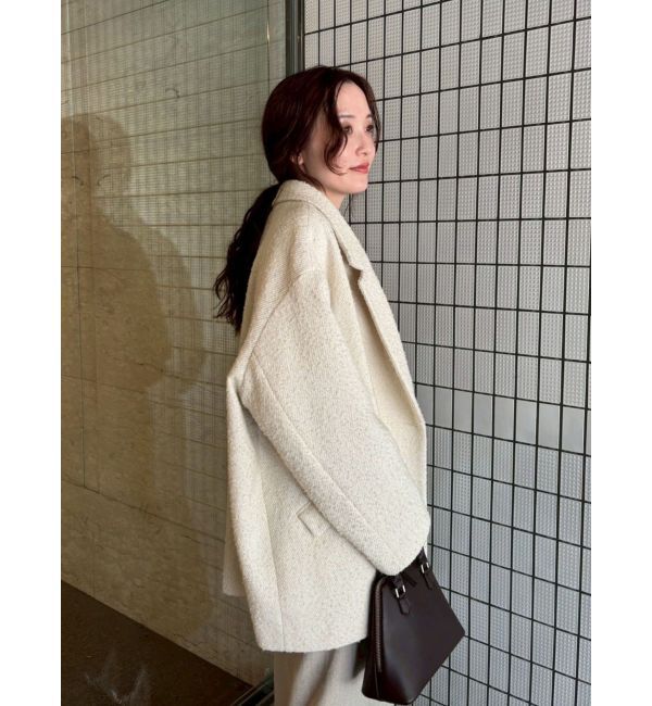 LAGUNAMOON「ネップツイードオーバージャケットコート」|その他|