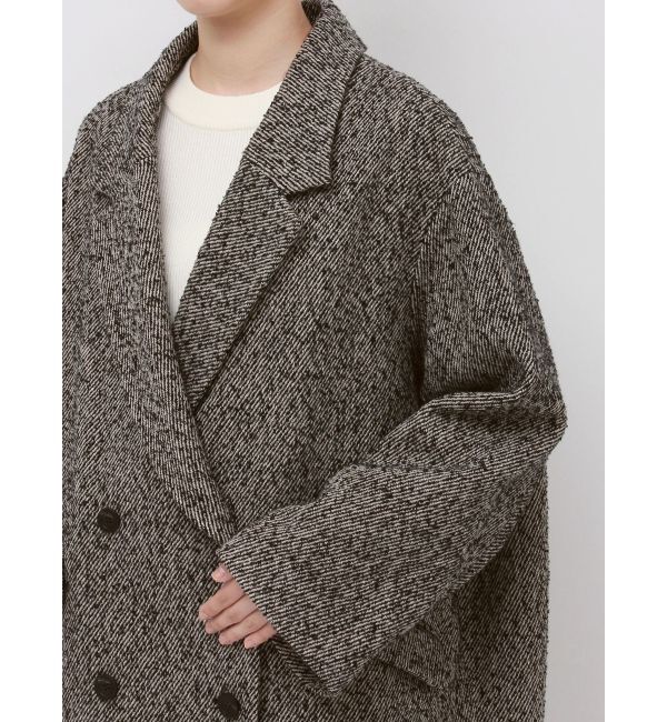 LAGUNAMOON「ネップツイードオーバージャケットコート」|その他|