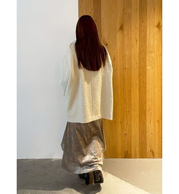 LAGUNAMOON「ネップツイードオーバージャケットコート」|その他|