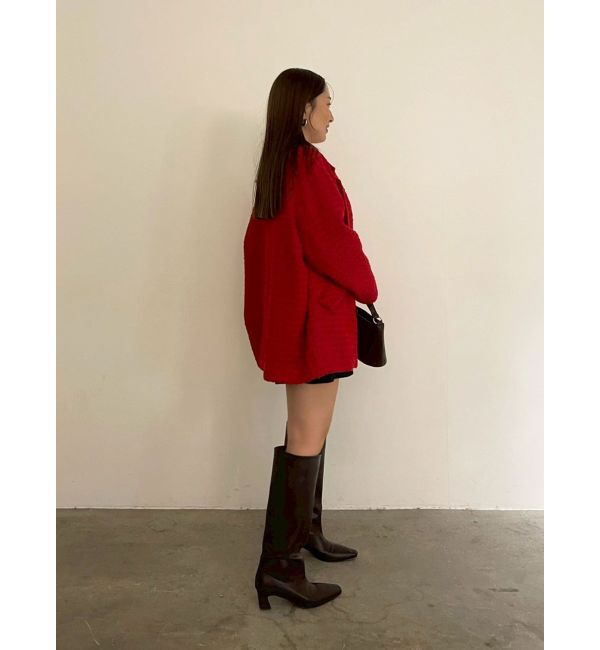 LAGUNAMOON「ツイードオーバージャケットコート」|その他|