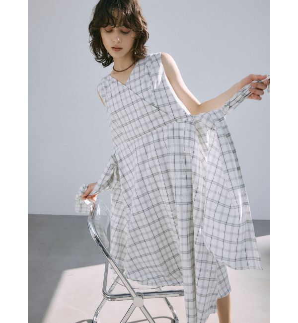 LAGUNAMOON「ウエストシャツデザインワンピース」|ワンピース|ホワイト