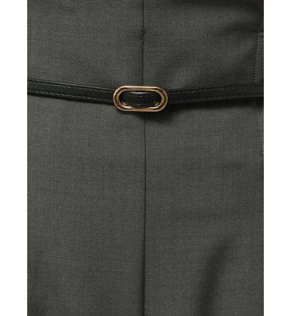 LAGUNAMOON「バイカラーベルトライトパンツ」|その他|