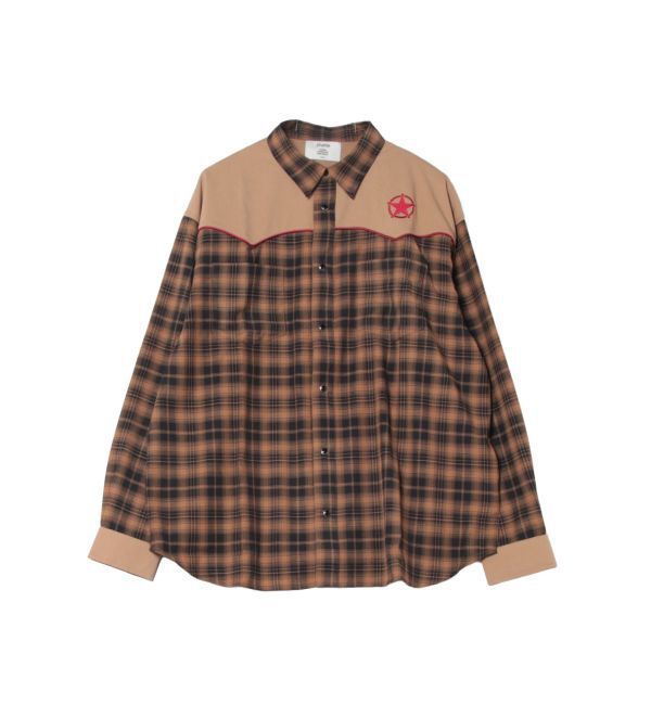 jouetie「【Toy Story】ウエスタンシャツ」|ワンピース|ブラウン