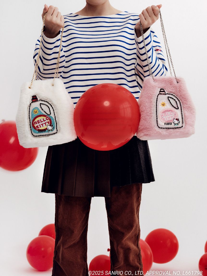 FURFUR「HELLO KITTYエコファーショルダーバッグ」|ショルダー・メッセンジャー|