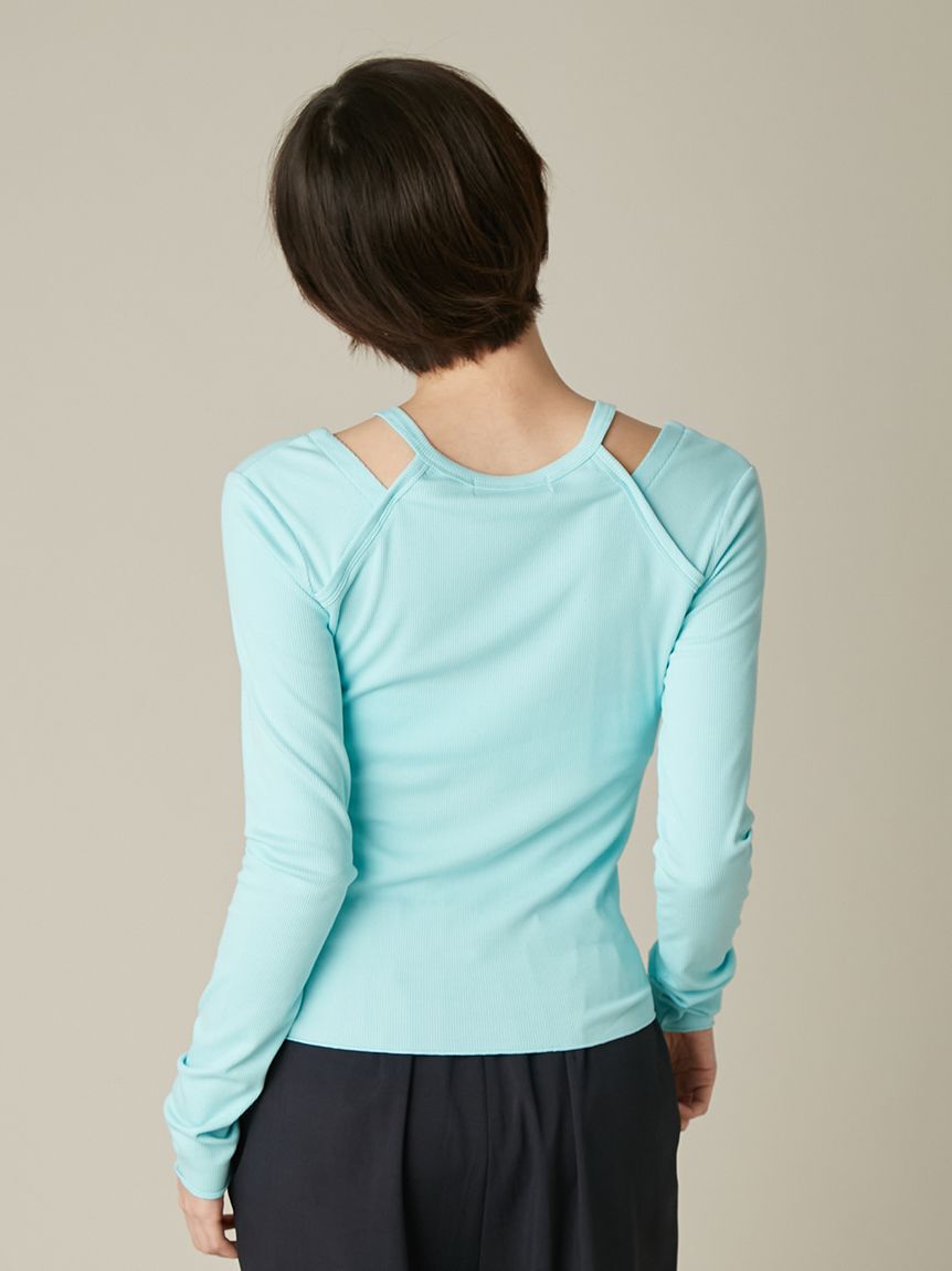 FURFUR「カットアウトデザインプルオーバー」|Tシャツ・カットソー|