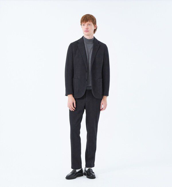 MACKINTOSH PHILOSOPHY「テーラードジャージー ジャケット グレンチェック/千鳥」|テーラードジャケット|