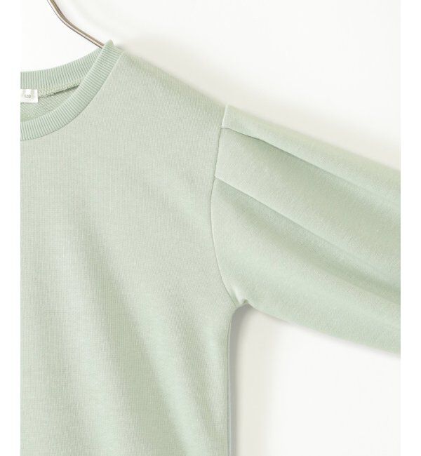 ikka kids「裾チュールミニ裏毛プルオーバー（120~160cm）」|Tシャツ・カットソー|