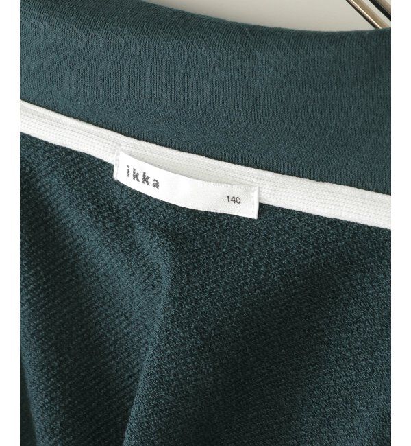ikka kids「コンチョボタンショール襟トレーナー（120~160cm）」|Tシャツ・カットソー|