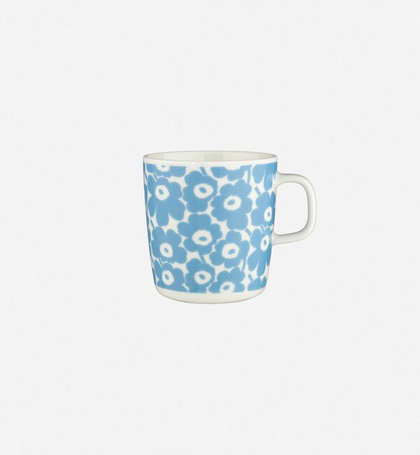Marimekko「【アジア限定】Pikkuinen Unikko マグカップ 400ml」|その他|ﾗｲﾄﾌﾞﾙｰ&times;ﾎﾜｲﾄ