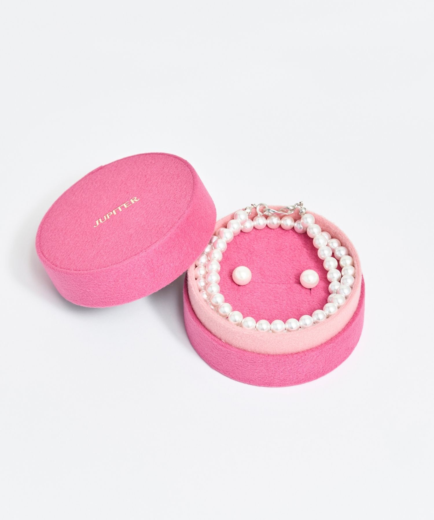 JUPITER「【国産貝パール】フォーマルパールネックレス＆イヤリングセット」|ネックレス|