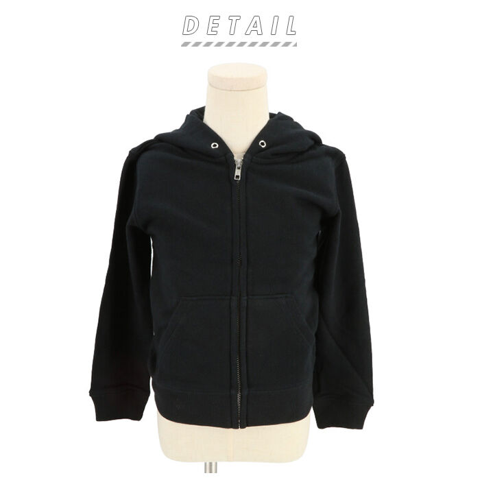 BACKYARD FAMILY「パーカー キッズ 通販 ジュニア パーカ ジップアップ ジップアップライトパーカー スエット」|その他ベビーウェア|