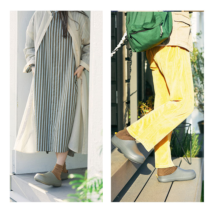 BACKYARD FAMILY「バイソール 通販 bi&times;sole サンダル コンフォートサンダル クロッグサンダル サボサンダル」|サンダル|