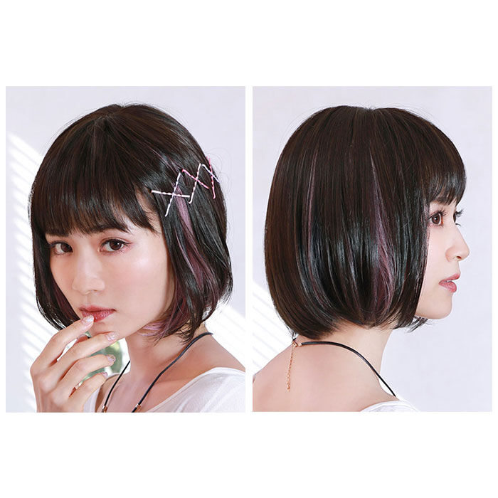 BACKYARD FAMILY「プリシラ ウィッグ 通販 フルウィッグ ボブ オールウィッグ モアシルキーボブ A-703 かつら」|ヘアスタイリング|