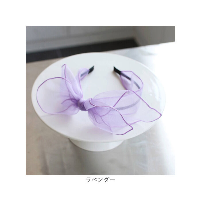 BACKYARD FAMILY「カチューシャ キッズ リボン 大きめ 通販 リボンカチューシャ 髪飾り 女の子 子供 子ども」|その他|